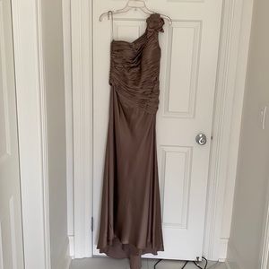 Silk maxi dress